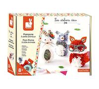 Janod J07910 3 Little Animals Pom Pom