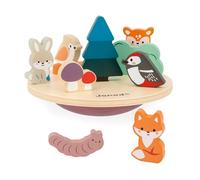 Janod Janod-J08642 Juego de Equilibrio de Madera FSC-Tema Ecosistema-Juguete de Estímulo Primera Infancia-Colaboración WWF-A Partir de 24 Meses, J08642, Multicolor (JURATOYS