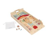 Janod - Juegos de Discos de Madera Retro - Juego de Mesa Infantil - Juego de Habilidad - Desarrolla la Estrategia y la Concentración - Certificado FSC - A partir de 6 Años, J02081