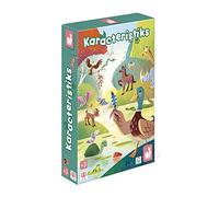 Janod - Karacteristiks - Juego de Mesa Educativo para Niños - Tema Animales - Juego de Rapidez - 2 a 6 jugadores - Certificado FSC - A partir de 3 Años, J02621