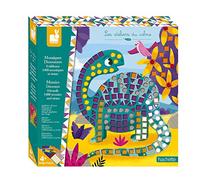 Kit Creativo Mosaicos Dinosaurios - Manualidades - 8 Tableros para Decorar - Imaginación y Creatividad - Desde 4 Años