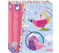 Janod - from 7 Years Old - Creative Kit Pixel Strass Pretty Decorations - Les Ateliers du Calme - Dexterity and Concentration - J07821