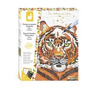 Janod - Estuche Pintura Por Números Felinos - 2 Cuadros - Acuarela - Les Ateliers du Calme - Manualidad Creativa - A Partir de 7 Años, J07954