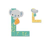 Janod Letra Pura L, Multicolor (Juratoys J05176)