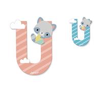 Janod Letra Pure U, J05185, Multicolor