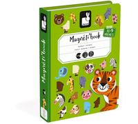 Janod Libro Magnético De Animales Infantil Surtido De Caras