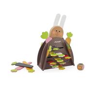 Janod - Magic Carrot - Juego de Mesa para Niños - Juego de Habilidad y Estrategia - Juguete de Madera - Aprendizaje de Colores - 2 a 4 Jugadores - Certificado FSC - A partir de 3 Años, J02473