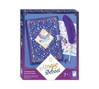 Janod - Magic School - Diario Secreto - Diario Íntimo Infantil - Manualidades Creativas - Libro de Hechizos con Boli de Pluma - Mundo de la Magia - Actividad Manual Niños a Partir de 7 años - J09110
