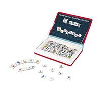 Janod - Magneti'Book Alfabeto español - Juego Educativo Magnético de 144 Piezas - Desarrolla la Motricidad Fina y la Imaginación - A partir de 3 Años, J02714
