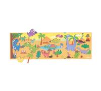 Janod - Magnéti'Stories Dinosaurios - Juego Educativo Magnético 30 Imanes - Juguete Infantil de Cartón FSC - Desarrolla Imaginación y Motricidad Fina - A Partir De 3 Años, J05450