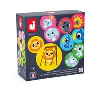 Janod, Memo de Las Emociones, Juego de Memoria, 24 Fichas, Desde 2 Años | Relaciona Emociones y Situaciones, Observación, Lógica y Vocabulario, Cartón FSC, Fabricado en Francia, 2-4 Años
