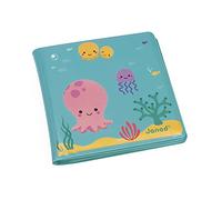 Janod - Mi Libro de Baño Mágico - Tema del Océano - Juguete de Estímulo para Niños Pequeños - A partir de 10 Meses, J04717