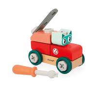 Janod- Coche de Bricolaje Gato Brico'Kids, Multicolor (JURATOYS J06452)