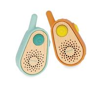 Janod - Mi Primer walkie-Talkie Recargable para niños - Alcance 300 m - Diseñado para Juegos de Aventura y comunicación lúdica - Desarrolla la imaginación - A Partir de 3 años