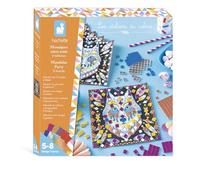 Janod - Mosaicos para Hacer Entre Amigos - 8 Cuadros idénticos para Decorar - Les Ateliers du Calme - Kit Creativo para niños a Partir de 5 años