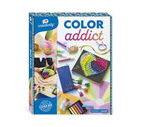 Janod - Multiactividades Color Addict - I Love Creativity - 8 Creaciones - Manualidad Creativa - Motricidad Fina y Concentración - A Partir de 8 Años, J07754