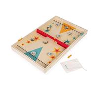 Janod - Passe-Trappe Retro de Madera - Juego de Mesa Infantil - Juego de Habilidad - Desarrolla la Estrategia y la Concentración - Certificado FSC - A partir de 3 Años, J02079