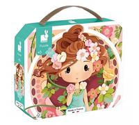 JANOD Puzle Infantil Inspirado en Mucha-100 Piezas-Juego Educativo-Paciencia y Destreza-Certificado FSC-A Partir de 6 Años, J02578, multicolor (JURATOYS