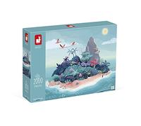 Janod - Puzzle 2000 Piezas - La Isla Misteriosa - Adulto, Adolescente y Niño - Hecho en Europa y con Certificado FSC - A partir de 10 Años, J02517