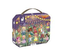 Janod - Puzzle para Niños Princesas 36 Piezas - Juguete Educativo Motricidad y Concentración - Maletín con Asa - Certificado FSC - A partir de 4 Años, J02608