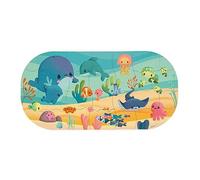 Janod Niños-28 Piezas Flotantes-Juguete para El Baño-Fácil de Guardar-Puzle Animales Marinos-A Partir De 3 Años, J04727, Multicolor (JURATOYS