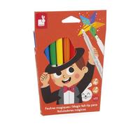 Janod Set Cambia de Color-8 2 mágicos-Lote de 10 rotuladores con Tinta Lavable al Agua-Colorear para niños-A Partir de 3 años-J07413, Multicolor (JURATOYS J07413)