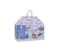 Janod Juego de 6 pasadores para Crear-Forest Animals-Les Ateliers Bijoux-Kit de Ocio Creativo Infantil-Motricidad Fina y Creatividad-A Partir de 5 años-J09180 (JURATOYS J09180)