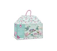 Janod Juego de 6 pasadores para Crear-Gato y Perro-Les Ateliers Bijoux-Kit de Ocio Creativo Infantil-Motricidad Fina y Creatividad-A Partir de 5 años-J09181 (JURATOYS J09181)