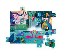 Janod - Surprise Puzzle 20 Pieces - Jungle - From 2 Years Old, J02687