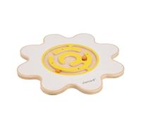 Janod - Tabla de Equilibrio Flor Sweet Cocoon - Juguete de Madera FSC - Ejercita Equilibrio y Concentración - Juego de Habilidad Infantil a Partir de 5 Años, J04049