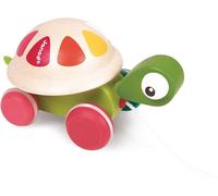 JANOD TORTUGA DE MADERA PARA TIRAR NUEVA EN CAJA 12M+