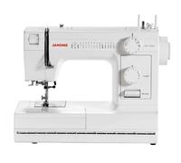 Janome Máquina de coser de alto rendimiento HD1000 con 14 costuras integradas Janome HD1000, máquina de coser de alto rendimiento con 14 puntadas integradas, color blanco