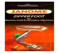 Janome Zipper Foot for Memory Craft Emb Machines