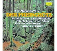 JANOWITZ, Gundula / MATHIS, Edith / SCHREIER, Peter / ADAM, Theo / STAATSKAPELLE DRESDEN / KLEIBER, Carlos - Der Freischütz [Vinilo]