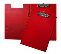 janrax A4 PVC rojo portapapeles tipo libro (