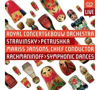 Sergei Rachmaninov Petrushka/Symphonic Dances (Jansons) (CD) Album