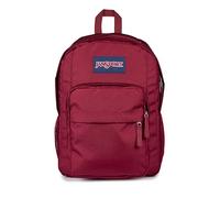 JanSport Big Day Pack Mochila Grande, Compartimento para portátil 15in, 43.5 x 19 x 32.5 cm, Russet Red (Rojo)