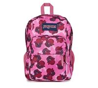 JANSPORT Big Day Pack - Mochila grande para ordenador portátil con dos compartimentos y correas ergonómicas, capacidad de 34 L, 43,5 x 32,5 x 19 cm, color fucsia
