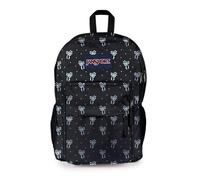 JANSPORT Big Day Pack - Mochila grande para portátil con compartimentos dobles y correas ergonómicas, capacidad de 34 L, 43,5 x 32,5 x 19 cm, color negro pastel
