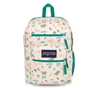 JANSPORT BIG STUDENT Mochila grande, compartimento para portátil 15 Inch, Five A Day Cream (Multicolor)