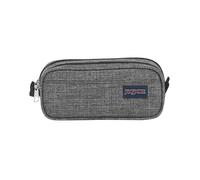 JANSPORT Bolsa Grande para Accesorios, Espacio de Almacenamiento Seguro para bolígrafos, Cables de alimentación, Estuche, Ideal para artículos Esenciales Diarios, 1,3 L, Color Gris Letterman Poly,