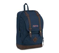 JanSport CORTLANDT Mochila grande, compartimento para portátil de 15 pulgadas, azul marino, Talla única