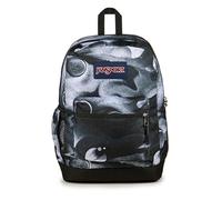 JanSport Cross Town Plus Mochila - Compartimento principal grande, bolsillo lateral para botella de agua, funda acolchada para laptop de 15 pulgadas, Horizonte de eventos, Talla Única, Mochila Cross
