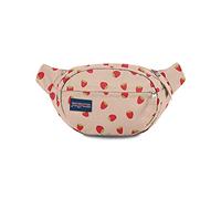 JanSport Fifth Avenue Waistpack - Travel Fanny Pack Hip Bag, Strawberry Shower, 2.5 L