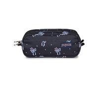 JanSport Large Accessory Pouch - Spacious Zip Organizer for Everyday Essentials, Capacidad 2,5 l, 28 x 14 x 9 cm - Pastel Petal Black