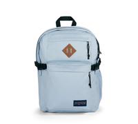 JanSport Main Campus Backpack - Travel or Work Bag w 15-Inch Laptop Sleeve and Dual Water Bottle Pockets Blue Dusk