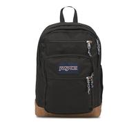 JANSPORT Mochila Cool con funda para portátil de 15 pulgadas, mochila grande para computadora con 2 compartimentos, correas ergonómicas, color negro