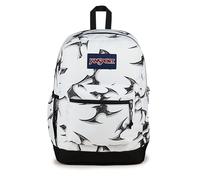 JanSport Mochila Cross Town Plus, Cyber Silver White, Talla única, Mochila Cross Town Plus