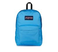 JANSPORT SuperBreak One - Mochila ligera para todos los días, con bolsillo delantero, capacidad de 25 l, 42 x 33 x 21 cm, azul eléctrico