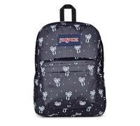 JANSPORT SuperBreak One - Mochila Ligera, para Uso Diario, con Bolsillo Delantero, Capacidad de 25 l, 42 x 33 x 21 cm, Color Negro pétalo Pastel